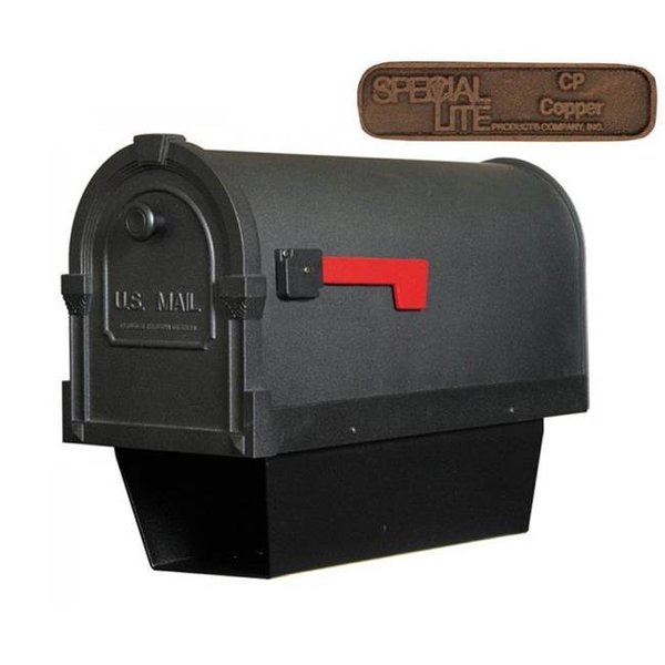Savannah Curbside Mailbox Savannah Curbside Mailbox SCS-2014-CP Savannah Curbside Mailbox With Paper Tube-Copper SCS-2014-CP